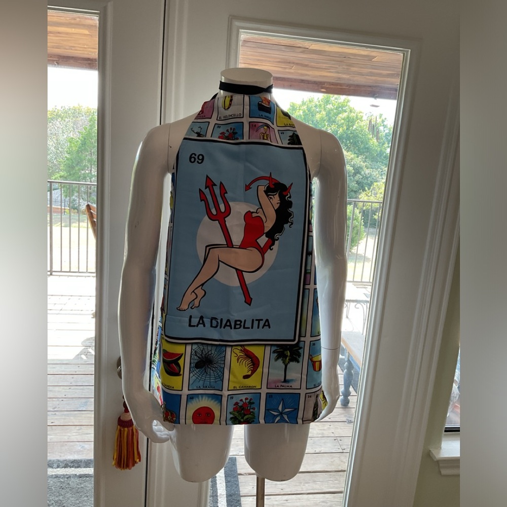 Hands made and painted aprons